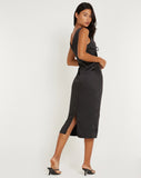 image of Lasanda Midi Dress in Black