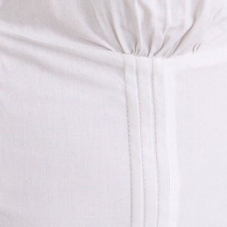 Lasily Sleeveless Corset Top in White