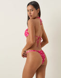 Image of Nakeela Bikini Bottom in Mini Swirl Pink