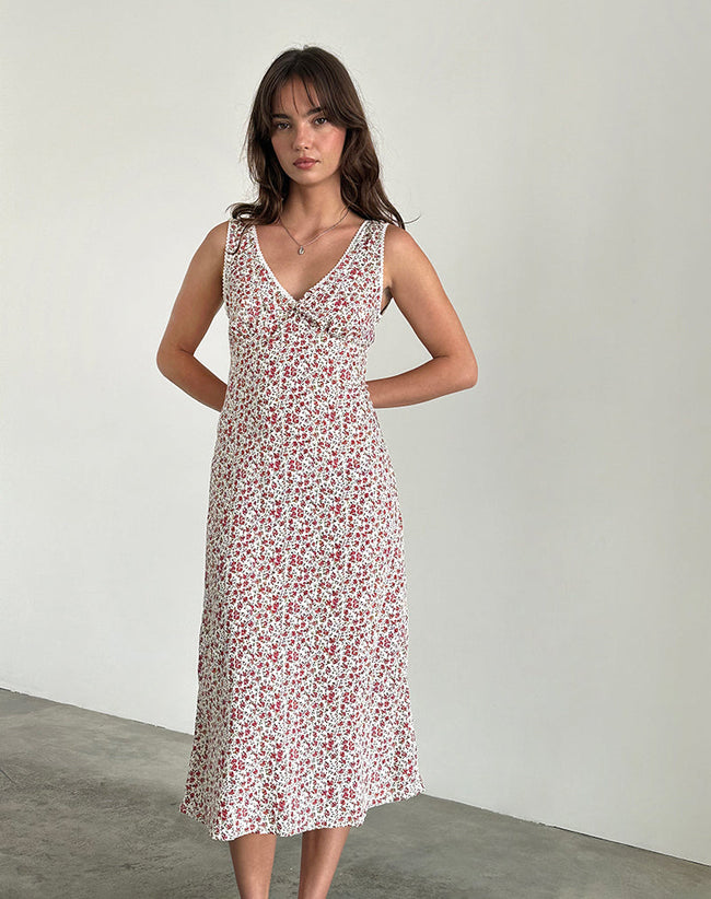 Image of Lavisha Midi Dress in Pretty Ditsy