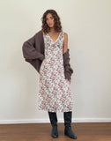 Image of Lavisha Midi Dress in Vintage Bloom Ivory