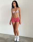 Image of Lawa Bikini Top in Cherries