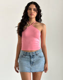 Image of Layti Halterneck Top in Pink