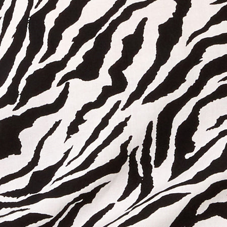 Leana Mini Dress in 90's Zebra