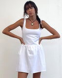 image of Leshiel Mini Dress in White