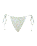 Image of Leyna Bikini Bottom in Pretty Petal Ivory