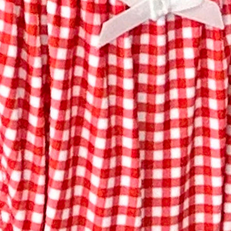 Leyna Bikini Bottom in Red Gingham with Bow