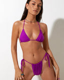 image of Leyna Bikini Bottom in Violet