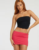 image of Lidya Mini Skirt in Fuschia PinkLidya Mini Skirt in Fuschia Pink