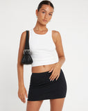 image of Lidya Mini Skirt in Black