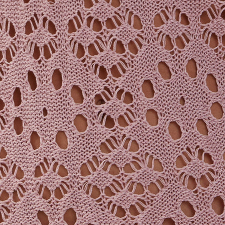 Limu Crochet Cami Top in Dusty Pink