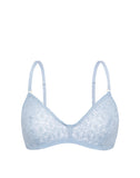 Image of Lindap Bra in Floral Lace Blue