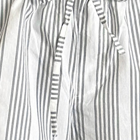 Lirura Trouser in Vertical Grey Stripe