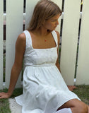 Image of Liselotte Mini Dress in Ivory