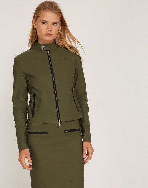 Image of Livia Jacket in Tailoring Army Green