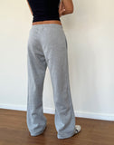 Image of Loose Jogger in Grey Marl with M Embroidery