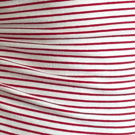 Lorde Tank Top in Red and White Stripe