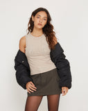 image of Lorde Vest Top in Mesh Neutral