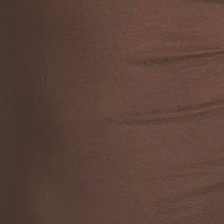 Lorie Halter Top in Cupro Bitter Chocolate