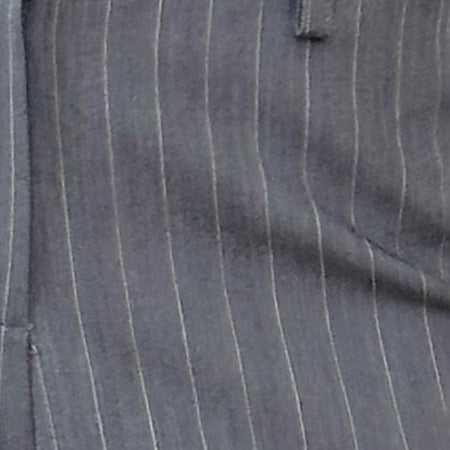 Abba Low Rise Trouser in Grey Pinstripe