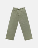 Image of Low Rise Roomy Jeans in Fern Green