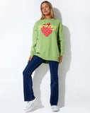 IMAGE OF Lulees Jumper in Lime Fruity