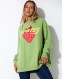 IMAGE OF Lulees Jumper in Lime Fruity