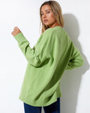 IMAGE OF Lulees Jumper in Lime Fruity