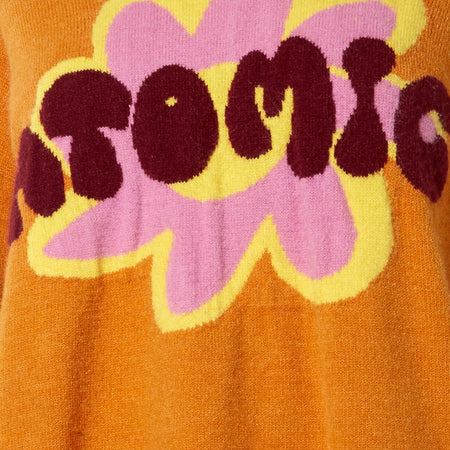 Lulees Jumper in Orange Atomic