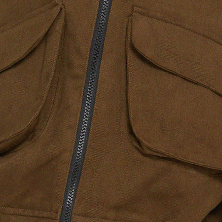 MA2 Jacket in Twill Suede Khaki