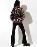 Image of Mably Jumper in Mega Ripple Brown