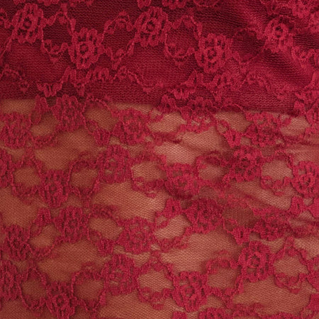 Maggha Halterneck Top in Mari Lace Red