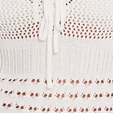 Maika Knitted Top in Marshmallow