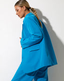 image of Maiwa Blazer in Tailoring Blue