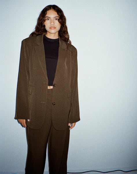 image of Maiwa Blazer in Truffle