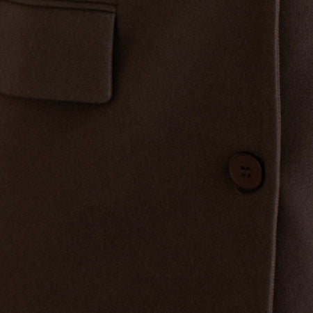Maiwa Textured Tailoring Blazer in Brown