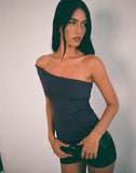 Image of Marga One Shoulder Top in Ocean Storm