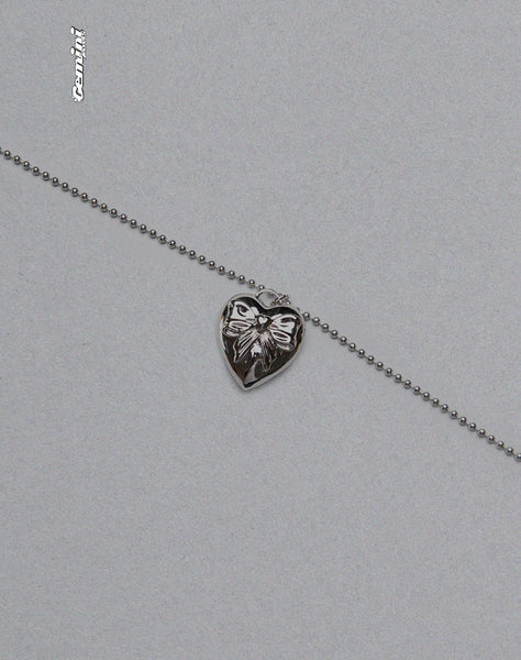 Image of Matilda Silver Heart Necklace