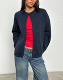 Image of Maureen Cardigan in Dark Navy