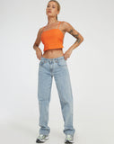 image of Merita Crop Top in Orange