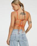 image of Merita Crop Top in Orange