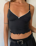 Image of Mia Ballet Cami Top in Black