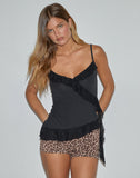 image of Eunia Short in Rar Leopard Sandstorm