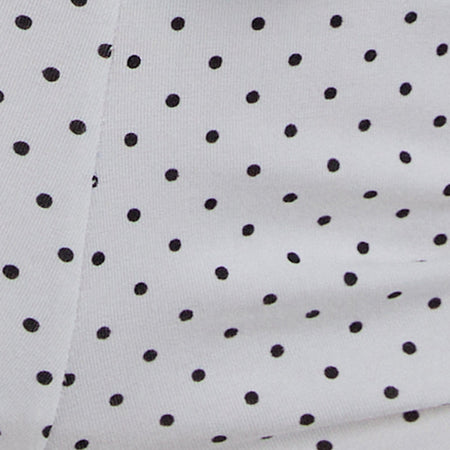 Eunia Short in Micro Polka White