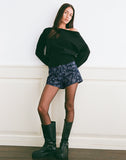 Image of Morith Shorts in Chambray Indigo Rose