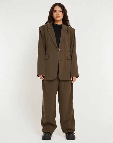 image of Maiwa Blazer in Truffle