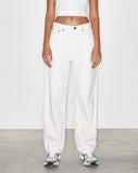 image of Parallel Jeans in White Wash