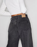 image of Extra Wide Jean in Black Wash