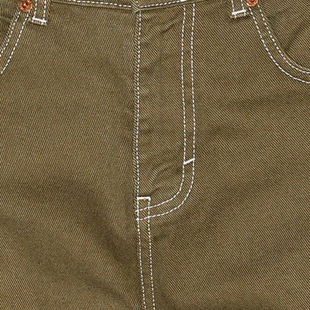 Parallel Jeans in Military Green