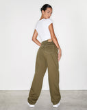 Image of Parallel Jeans in Military Green